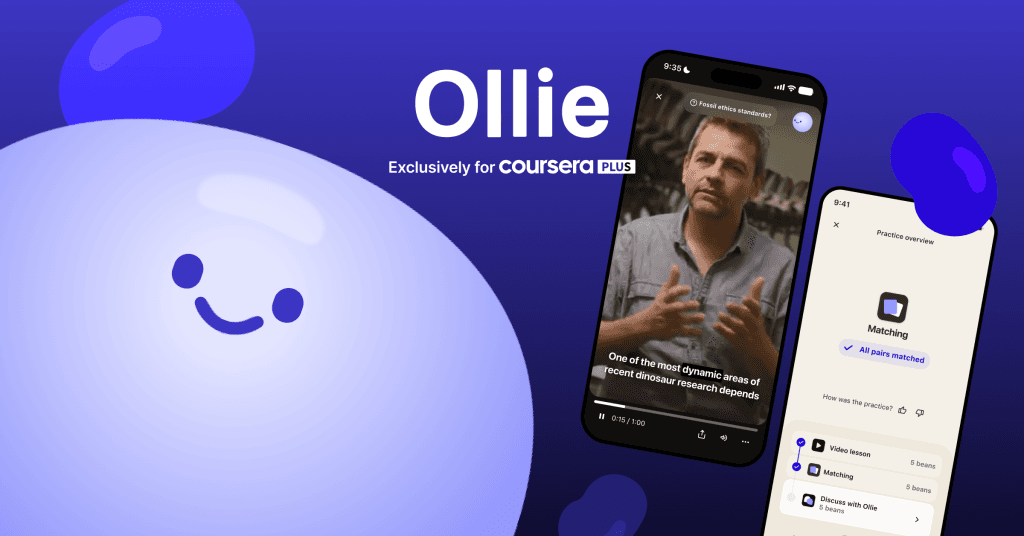 Introducing Ollie: Coursera's New Microlearning App for Coursera Plus Subscribers